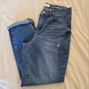 High rise Skinny cropped jeans